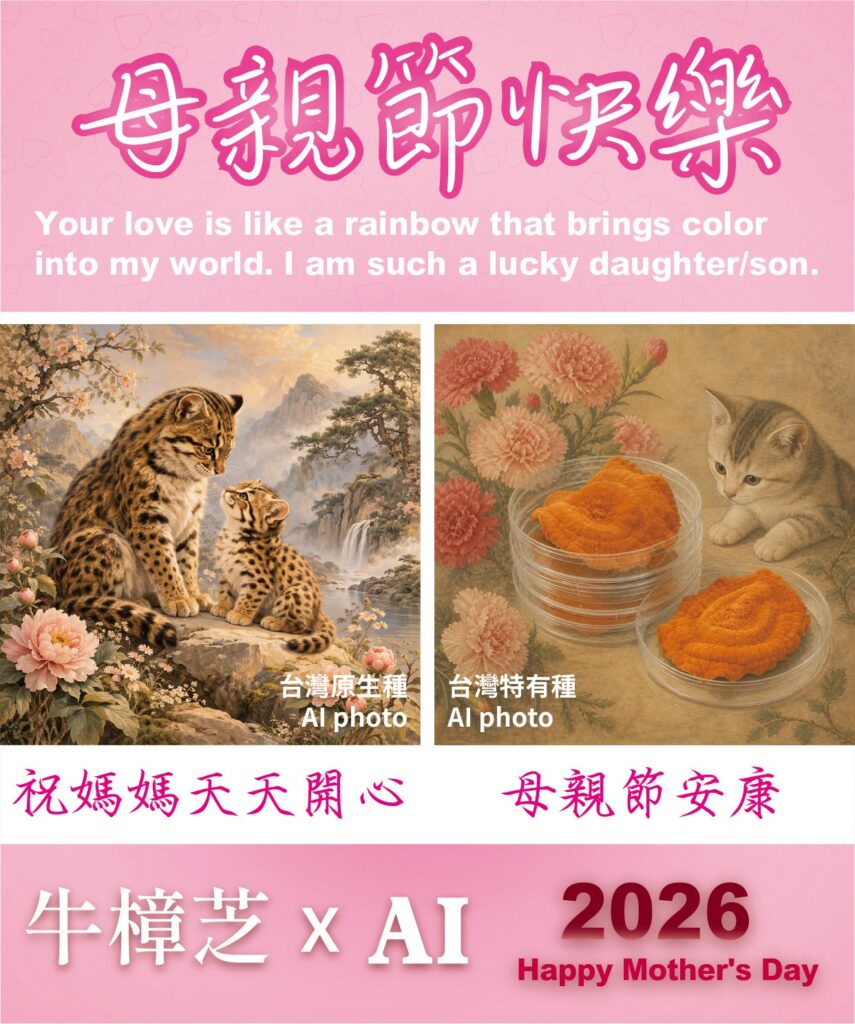 biomass CDMO ESG antrodia AI 母親節 康乃馨 野生牛樟芝 樟芝 牛樟芝 子實體 三萜類 樟芝酸 皿培 皿培研究所 原片